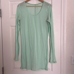 Lululemon mint long sleeve top